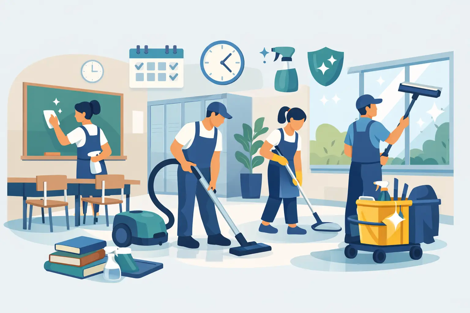 Best Cleaning Schedule for Schools
