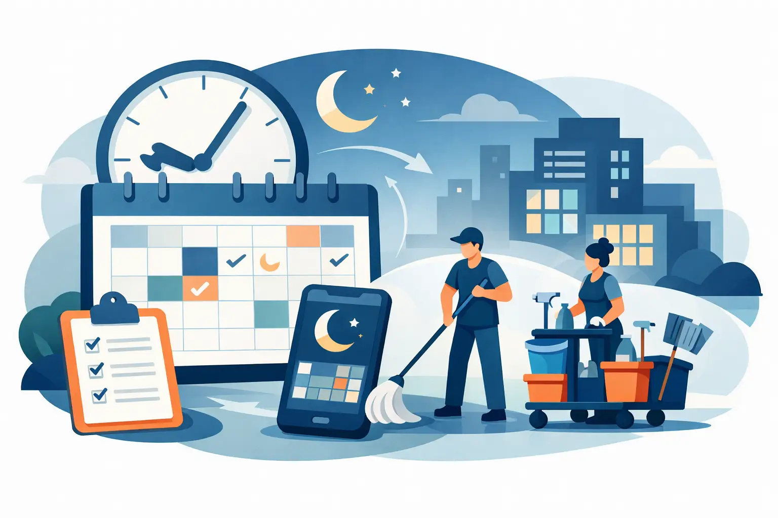How to Schedule After Hours Cleaning