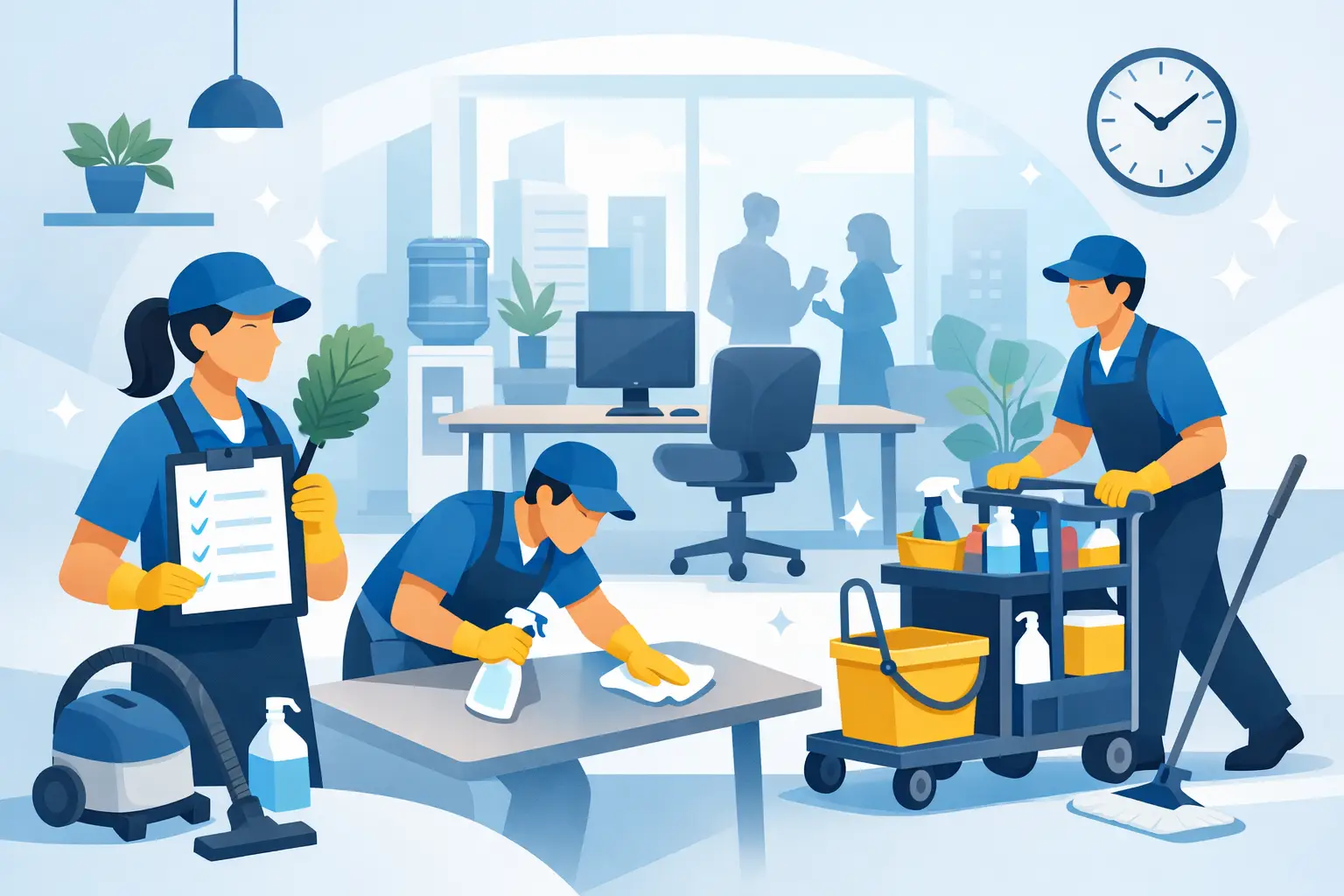 Office Cleaning Checklist for Busy Workplaces