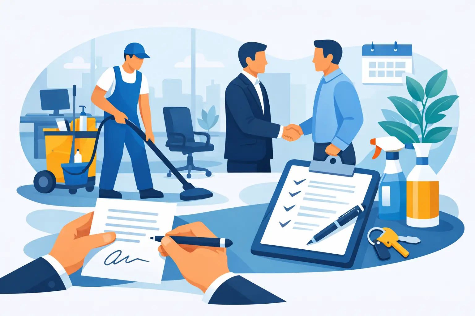 Office Cleaning Contracts That Actually Work