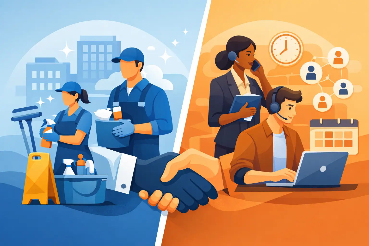 Contract Cleaners vs Agency Staff