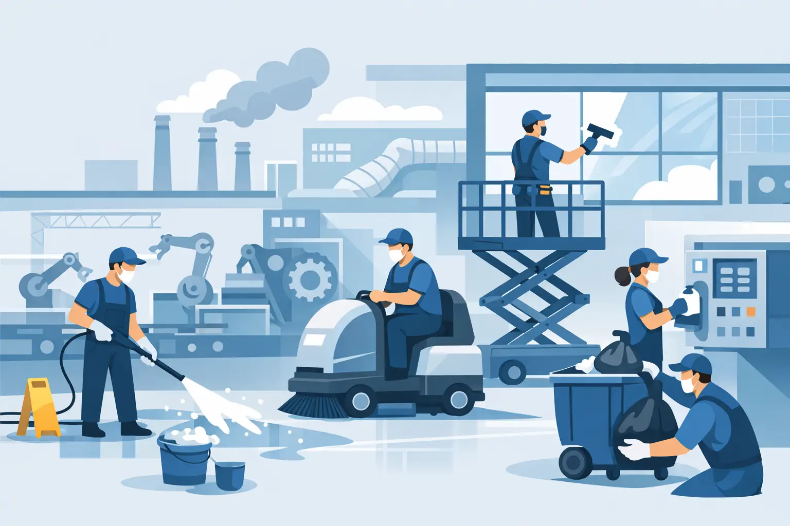 Factory Cleaning Services That Fit Operations