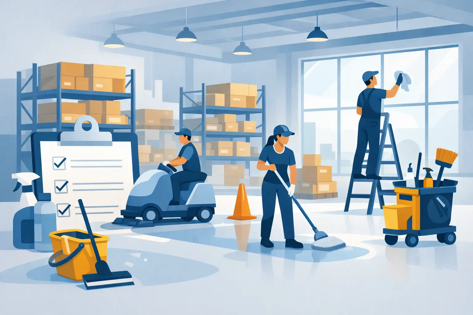 Warehouse Cleaning Plan Example That Works