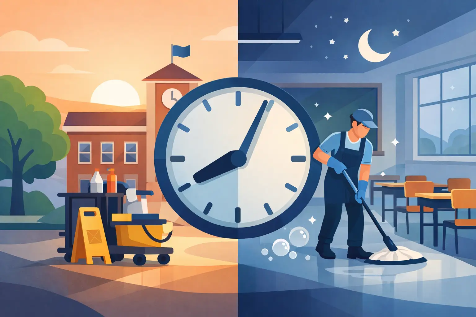 When Should Schools Be Cleaned?