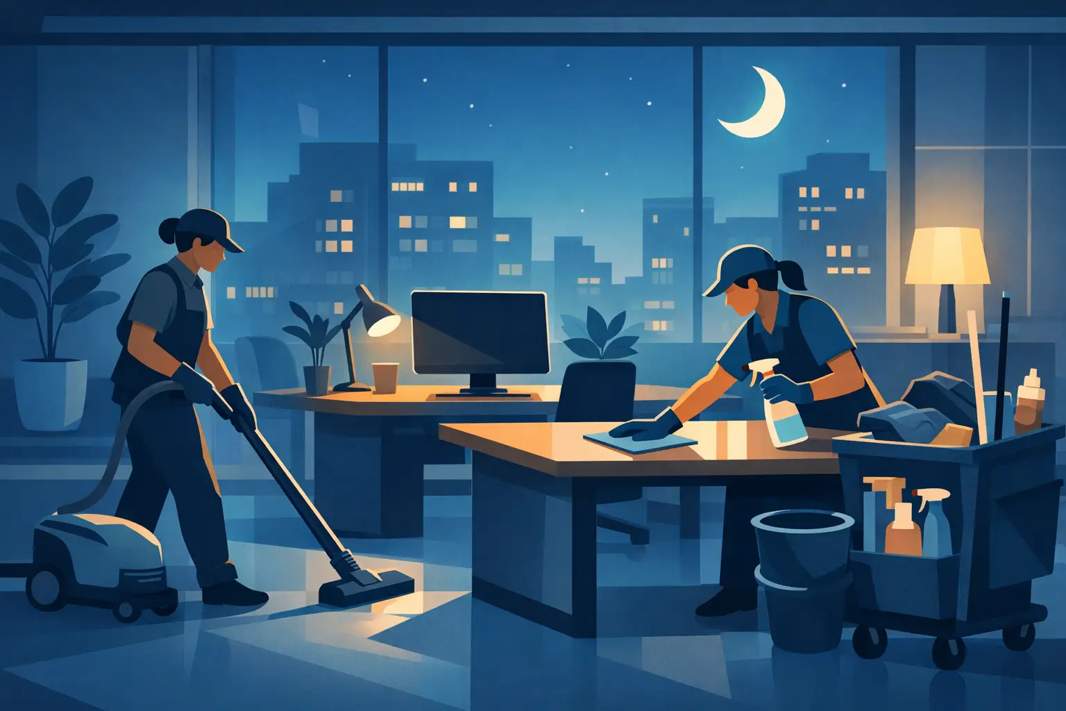 After Hours Office Cleaning That Works