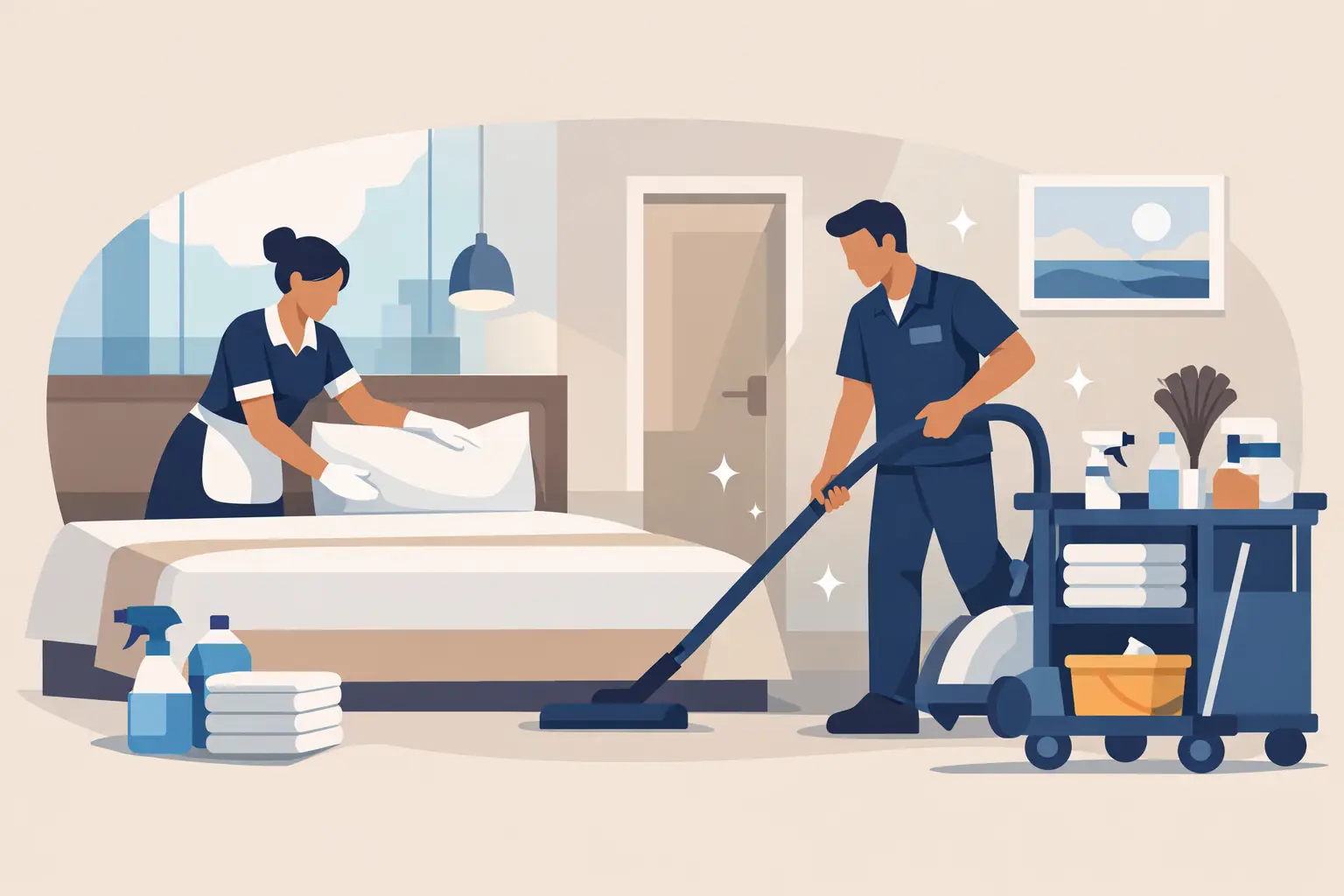 A Guide to Hotel Housekeeping Support